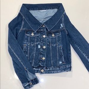 ZARA denim top/jacket